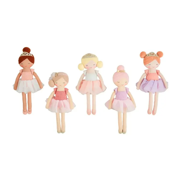 Mud Pie Soft Ballerina Doll