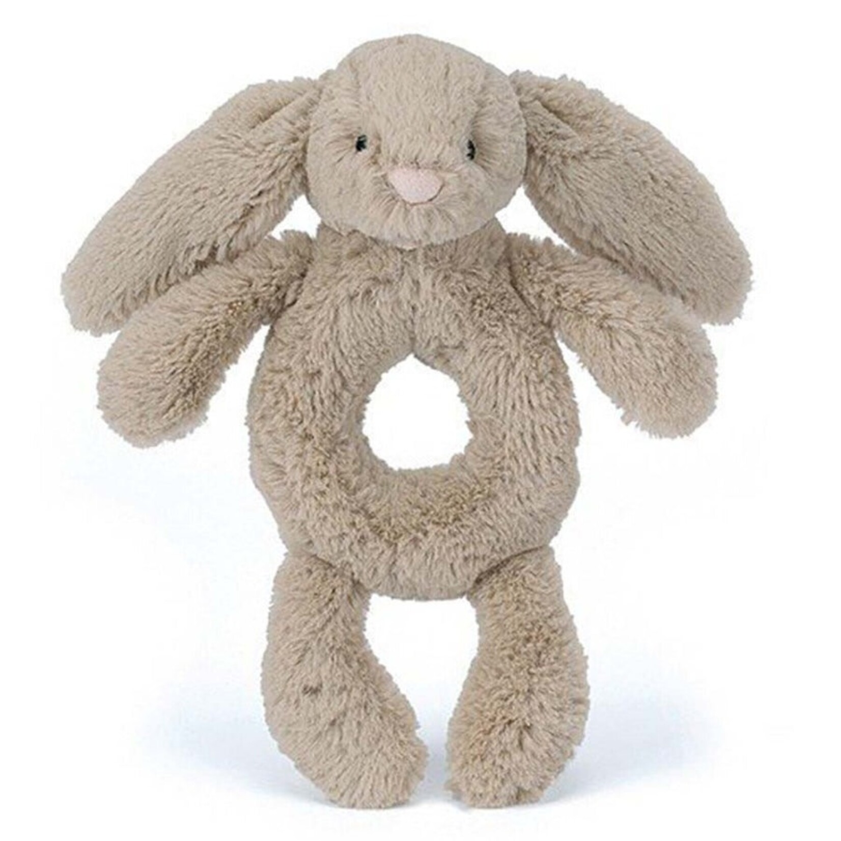 Jellycat Bashful Beige Bunny Ring Rattle