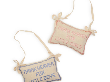 Two's Company Thank Heaven Door Hanger