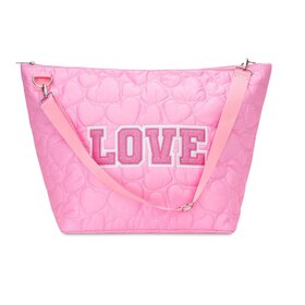 Iscream Love Heart Puffy Weekender Bag
