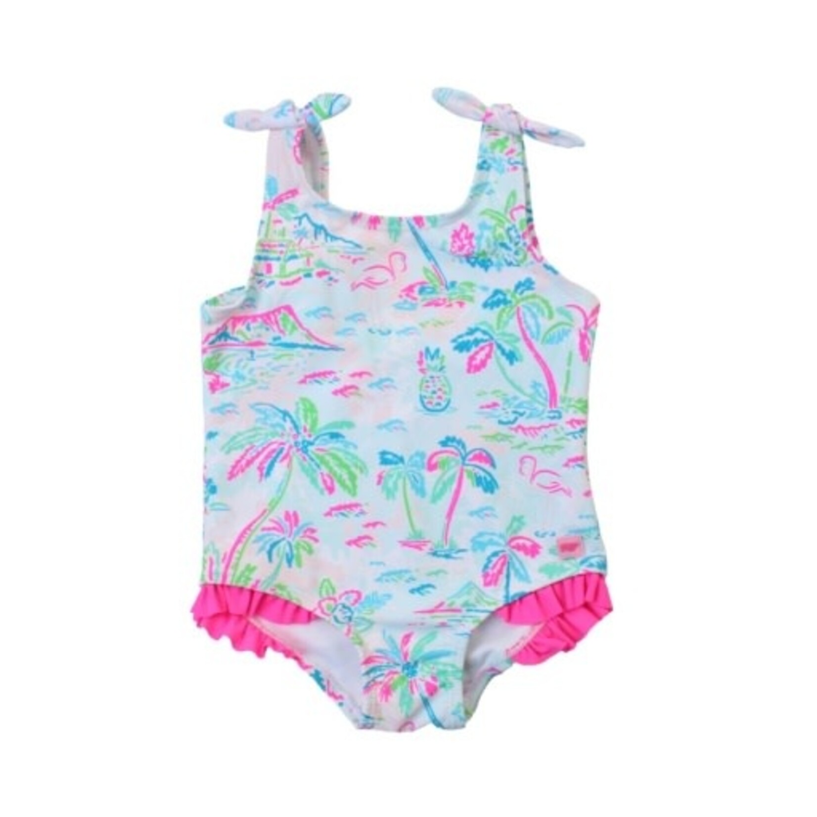 Tie Shoulder One Piece