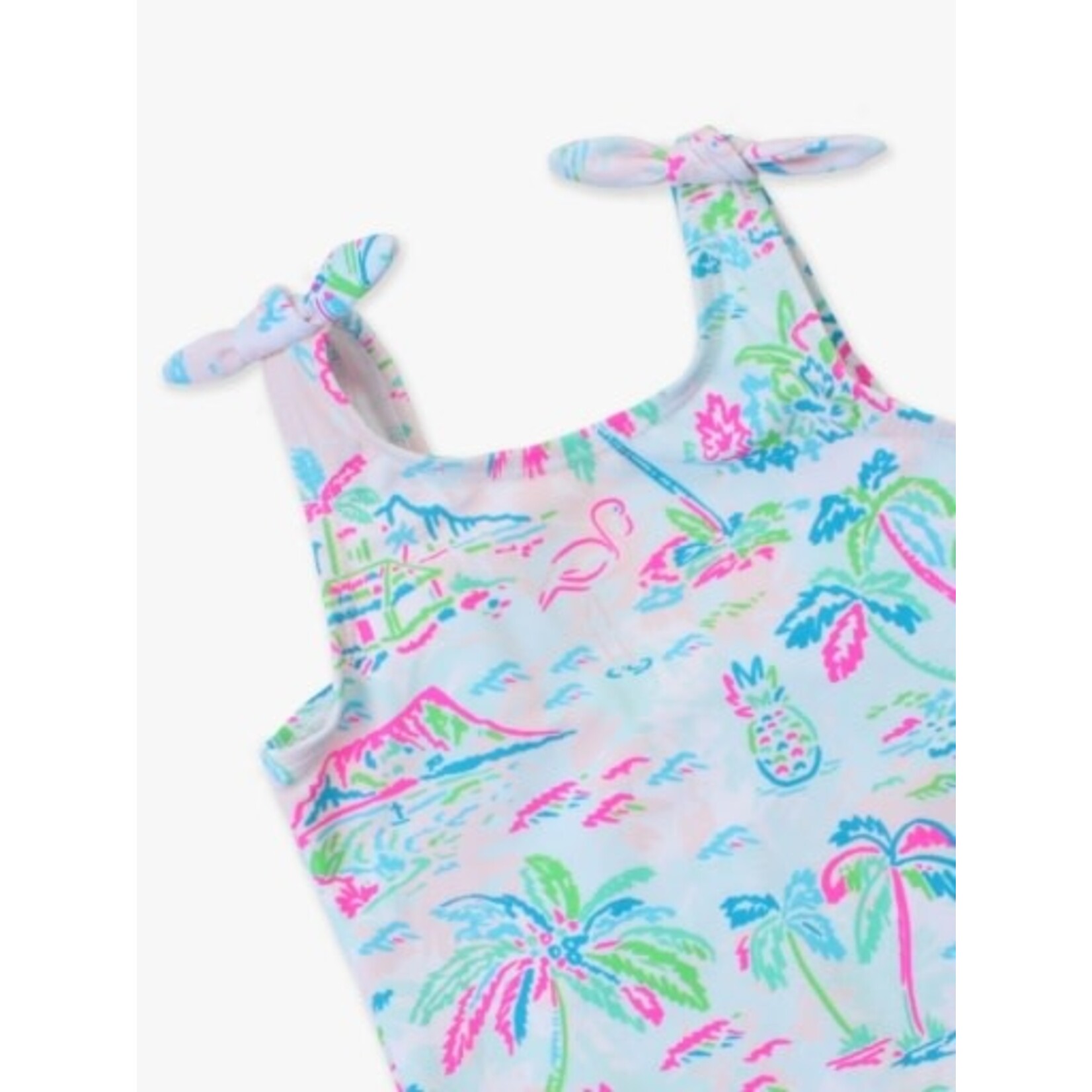 Tie Shoulder One Piece