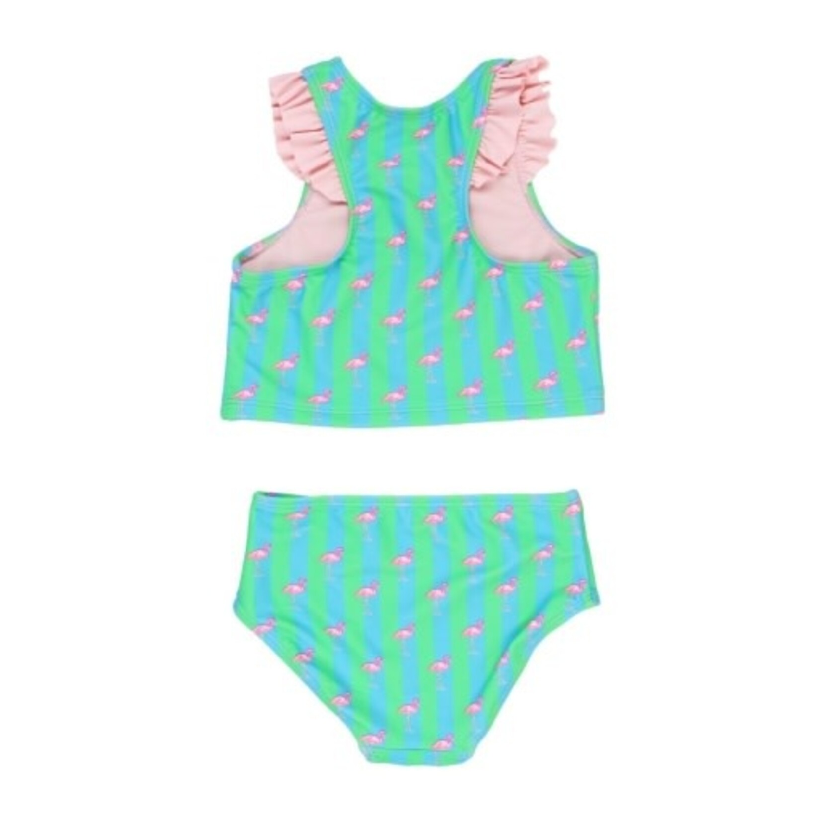 Girls Racerback Flutter Tankini