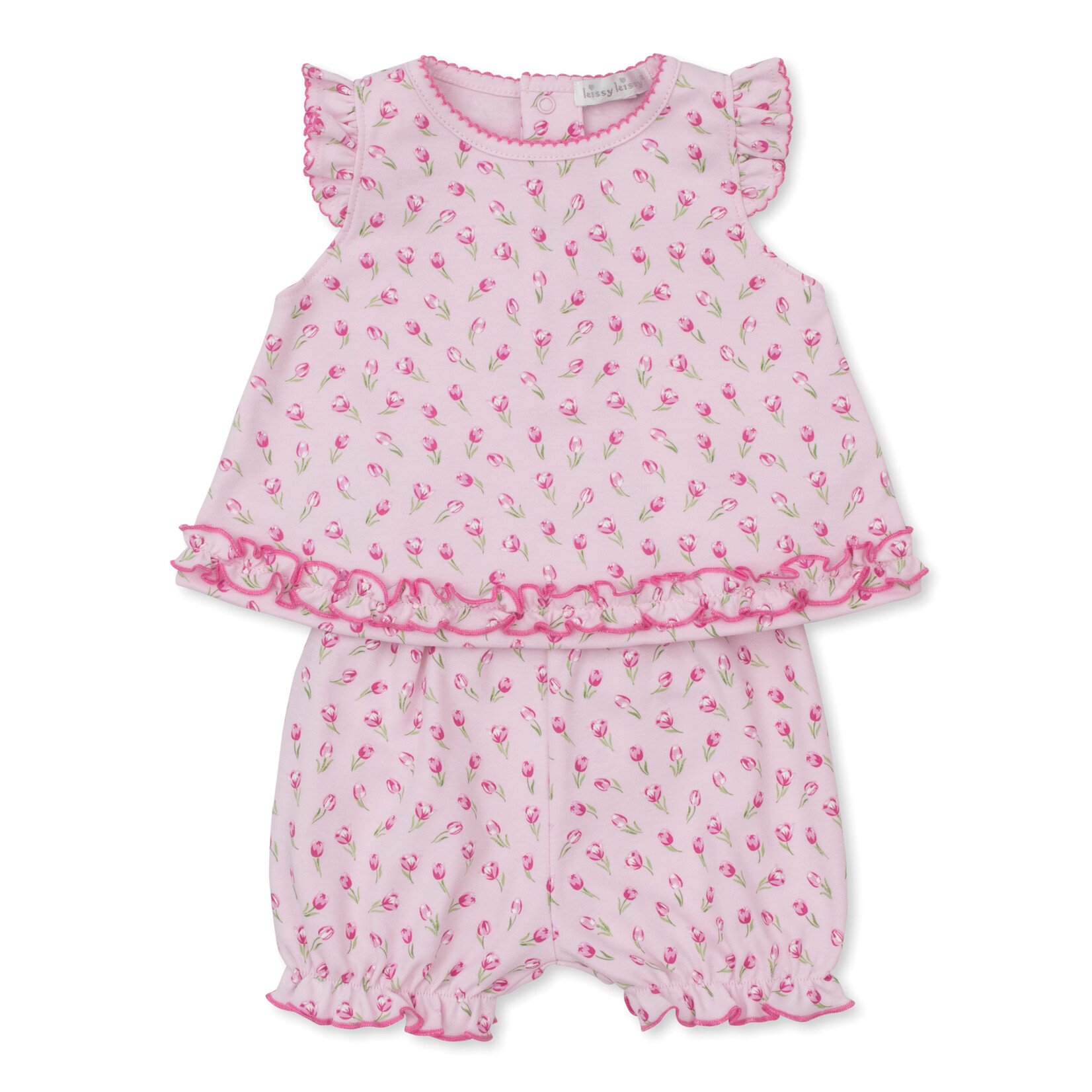 Kissy Kissy Tulip Blossoms Bloomer Set