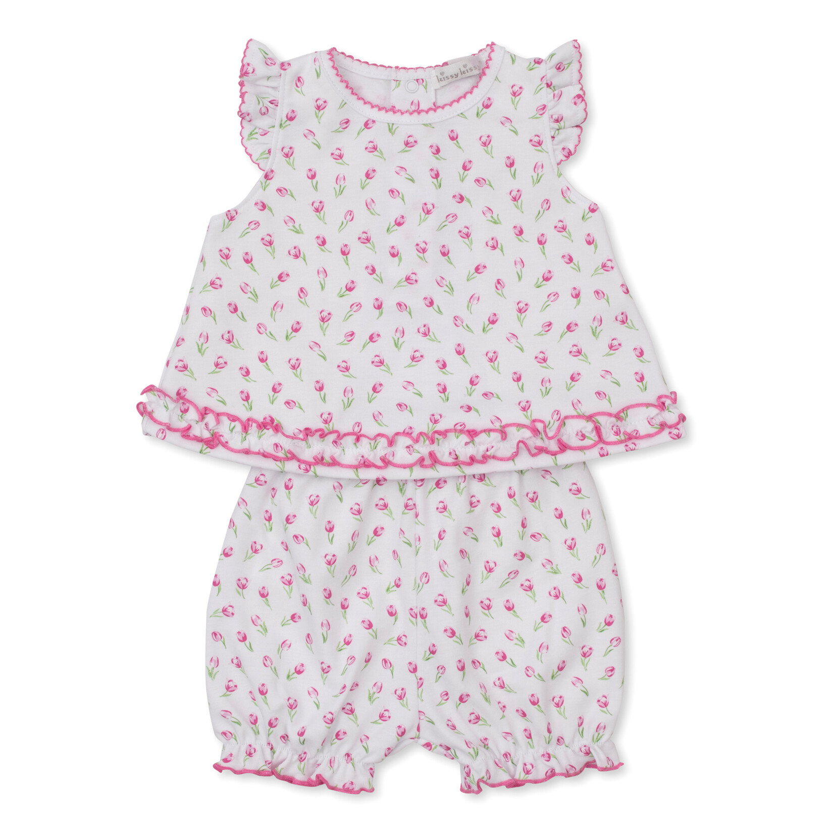 Kissy Kissy Tulip Blossoms Bloomer Set