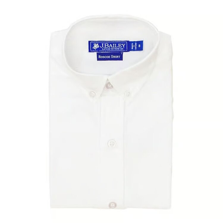 Bailey Boys White Oxford Button Down