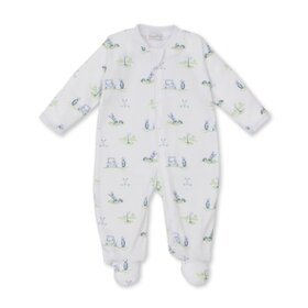 Kissy Kissy Fairway Four Bl Zip Footie