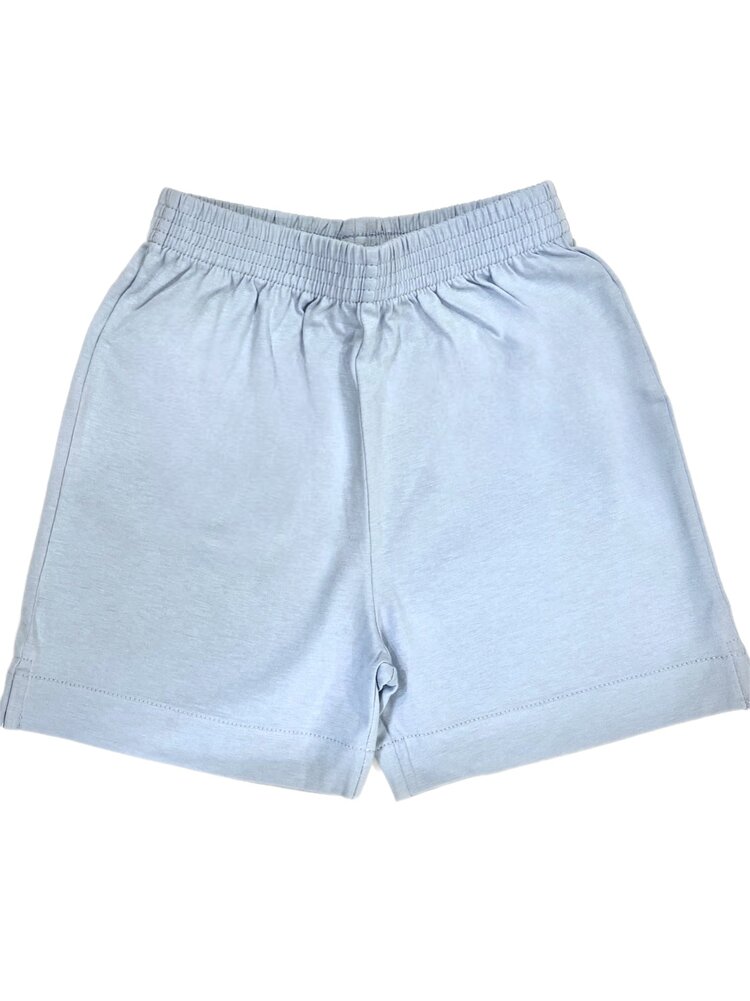 Luigi Kids Sky Blue Knit Shorts