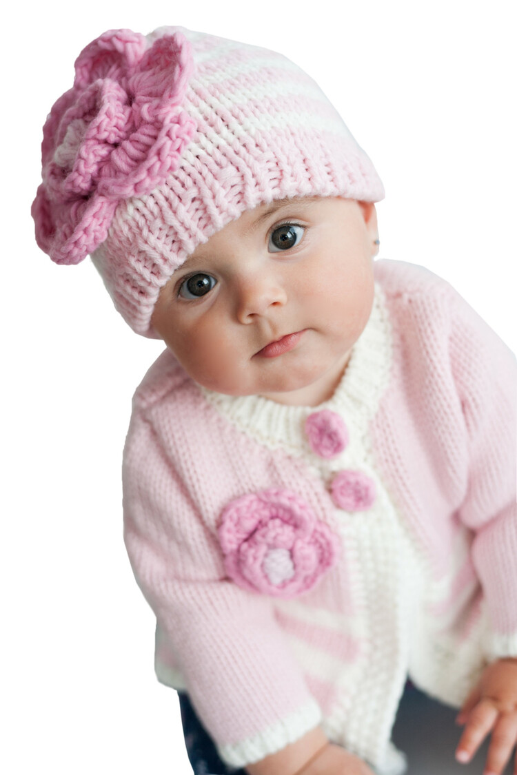 Huggalugs Parfait Pink Ziggy Sweater