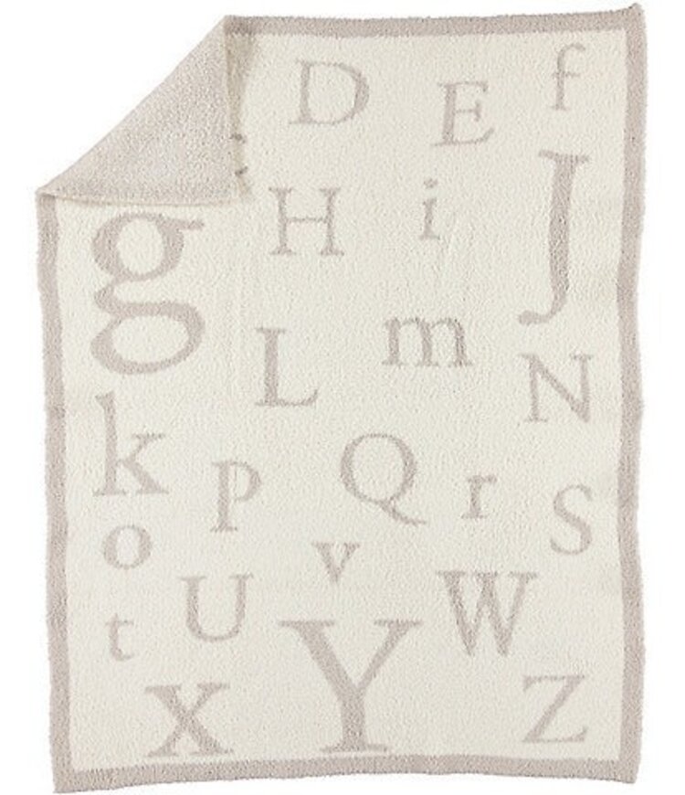 Barefoot Dreams ABC Cozy Chic Blanket