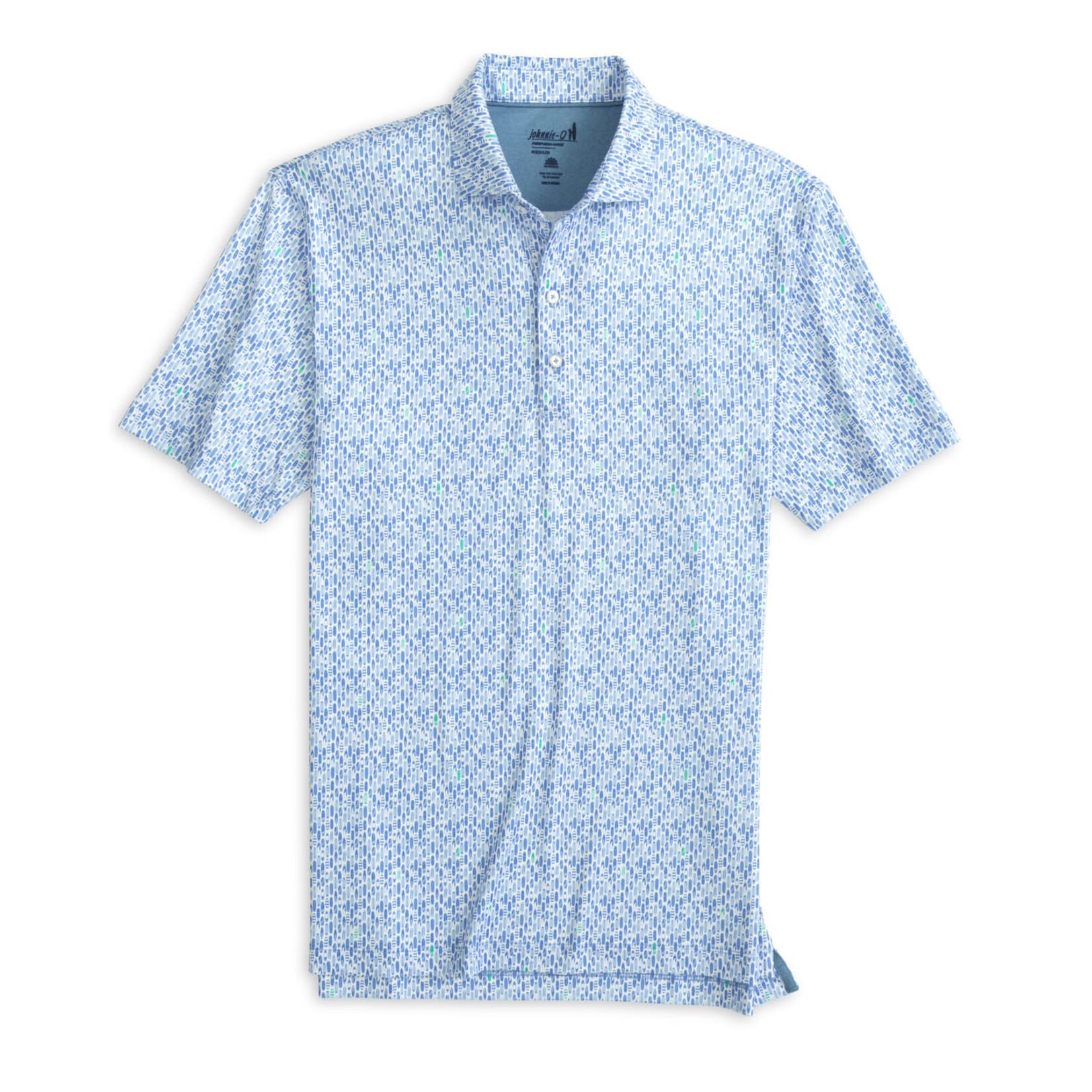 Johnnie-O Catch Monsoon Print Polo