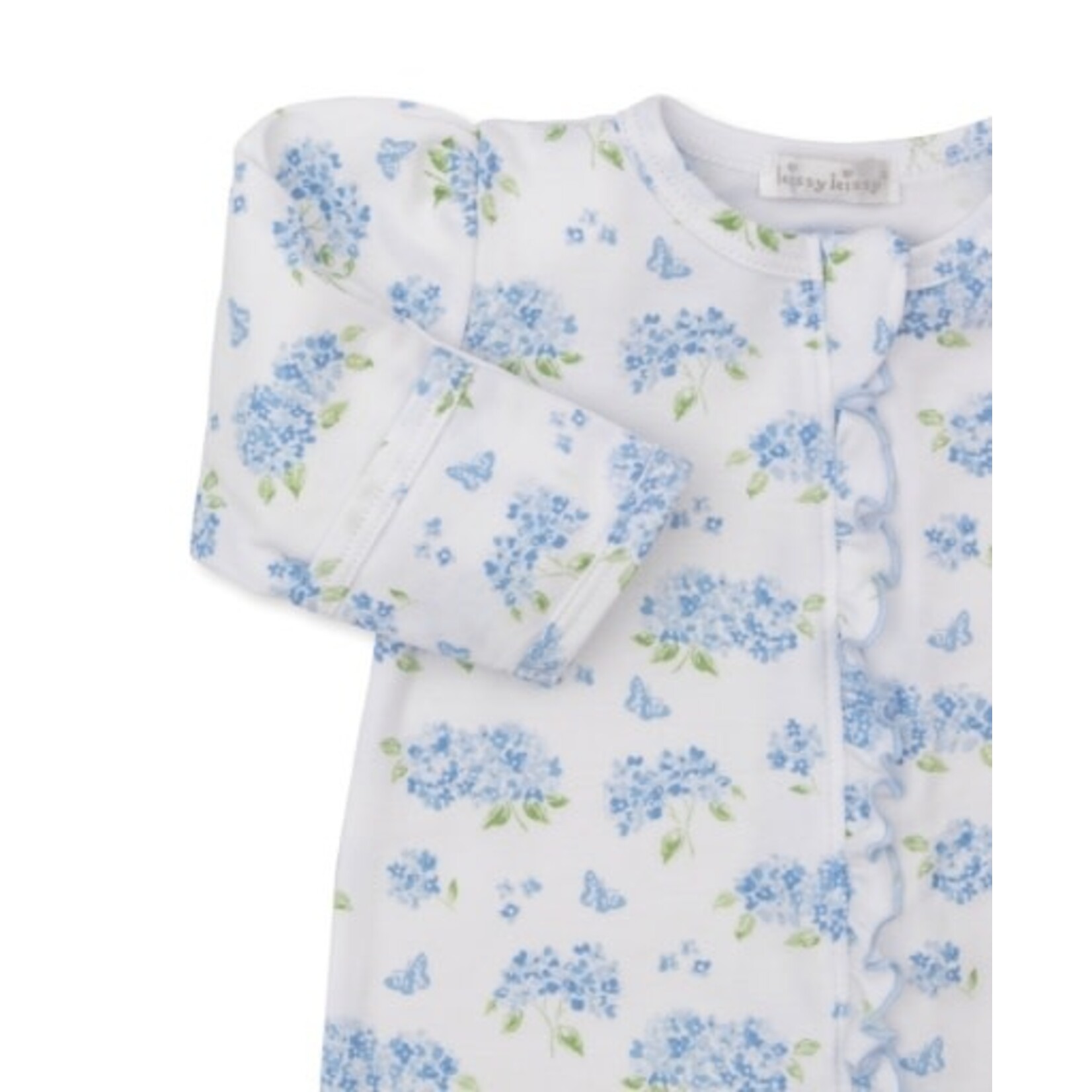 Kissy Kissy footie w/ zip prt