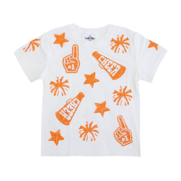 Belle Cher Orange Cheer Shirt