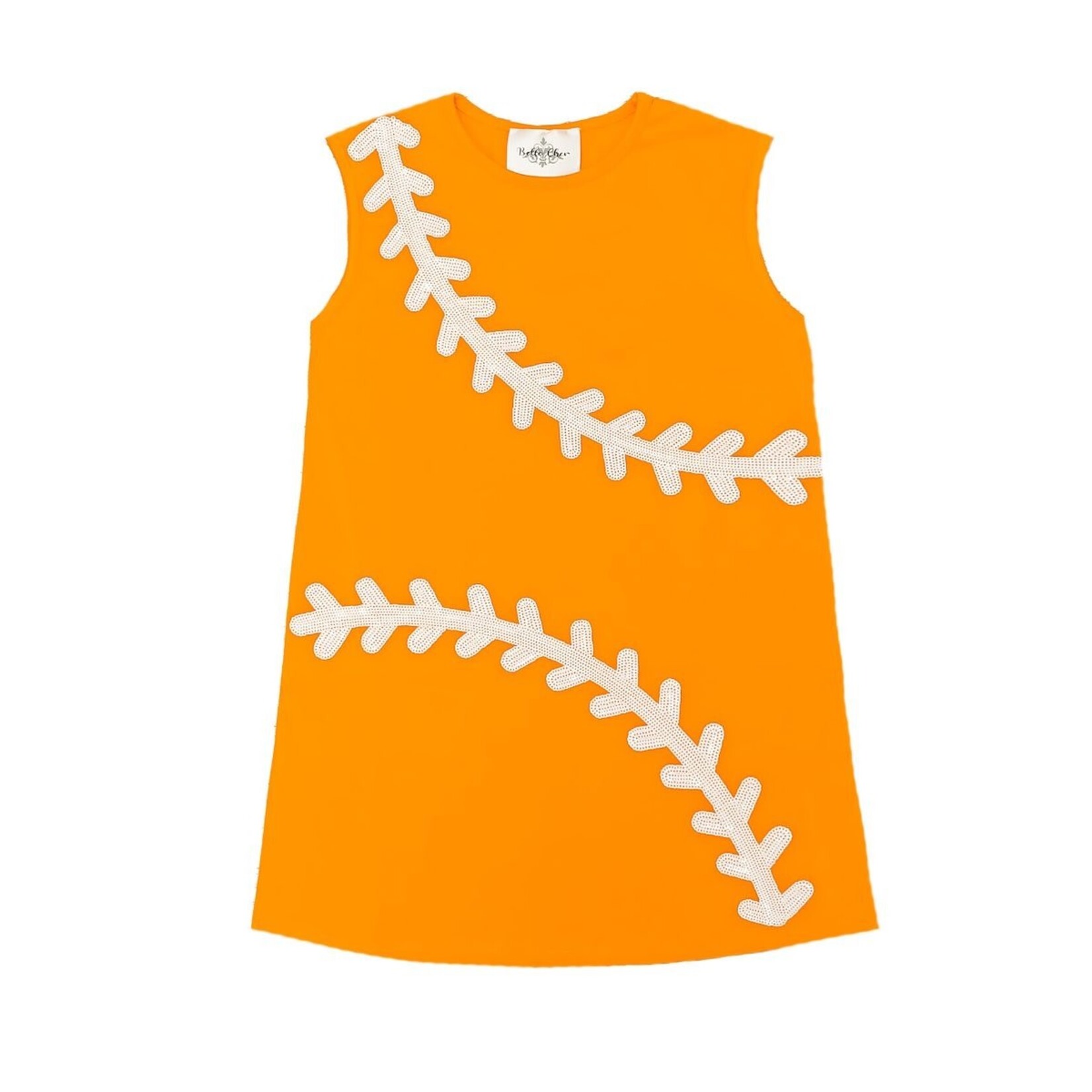 Belle Cher Orange Baseball Dress