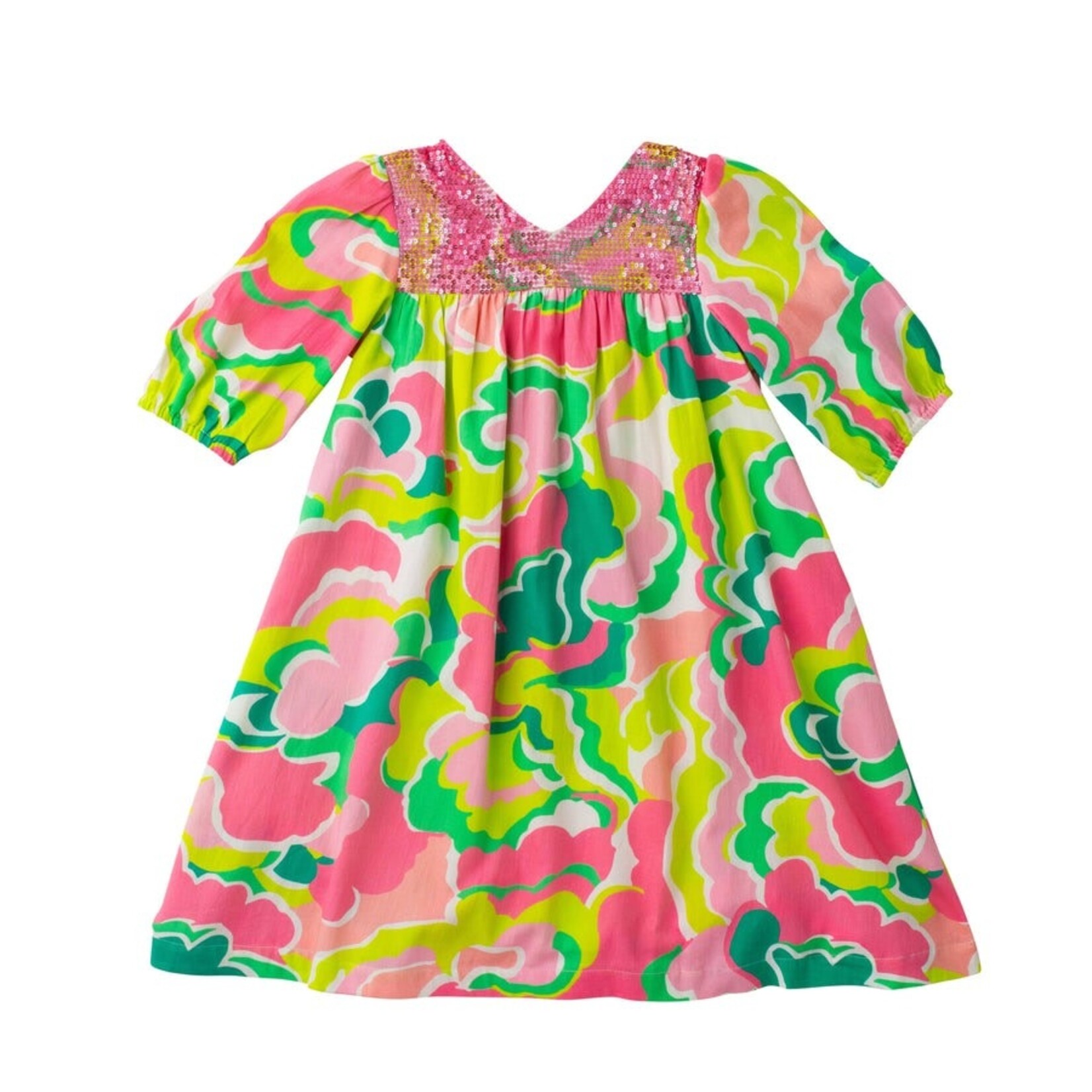 Briton Court Pink Alice Sequin Dress