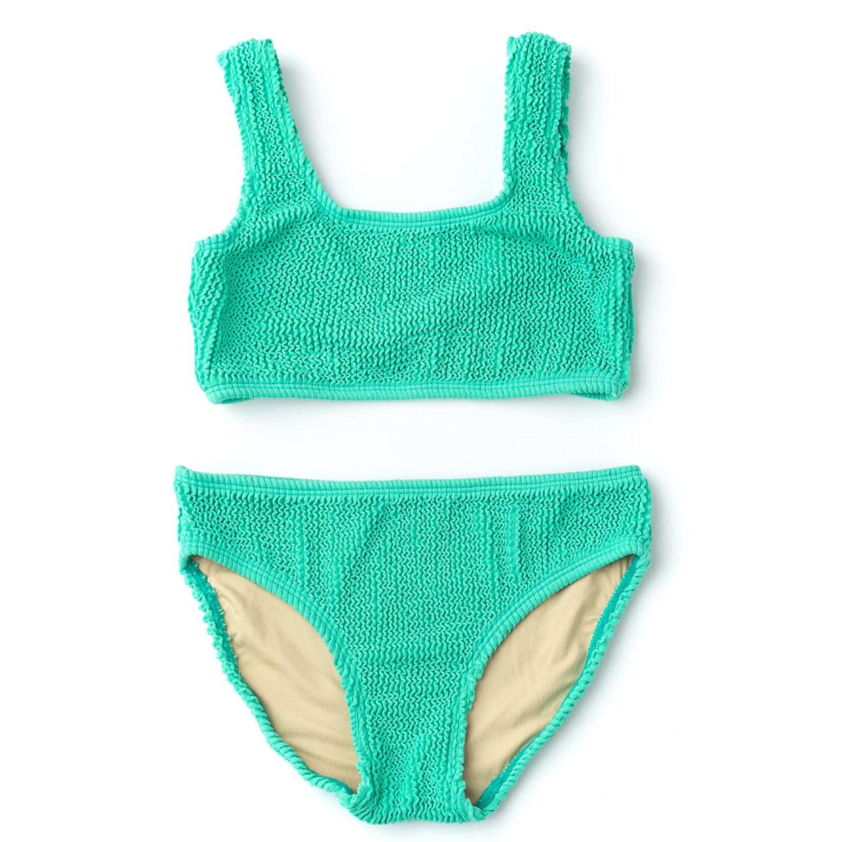 Shade Critters Green Crinkle Bikini