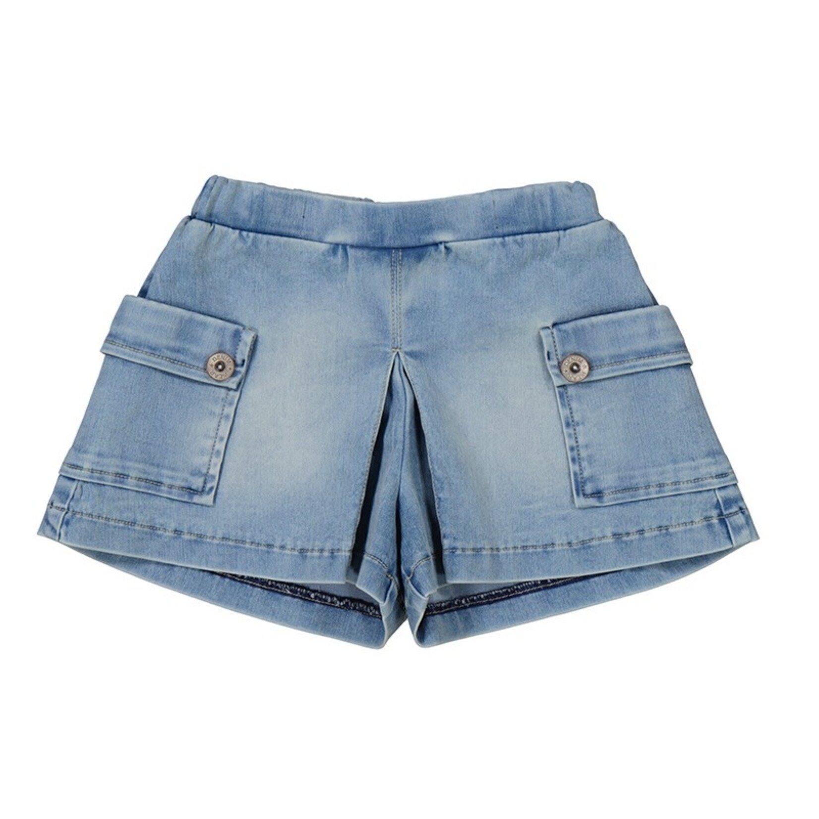 Mayoral Denim Cargo Shorts