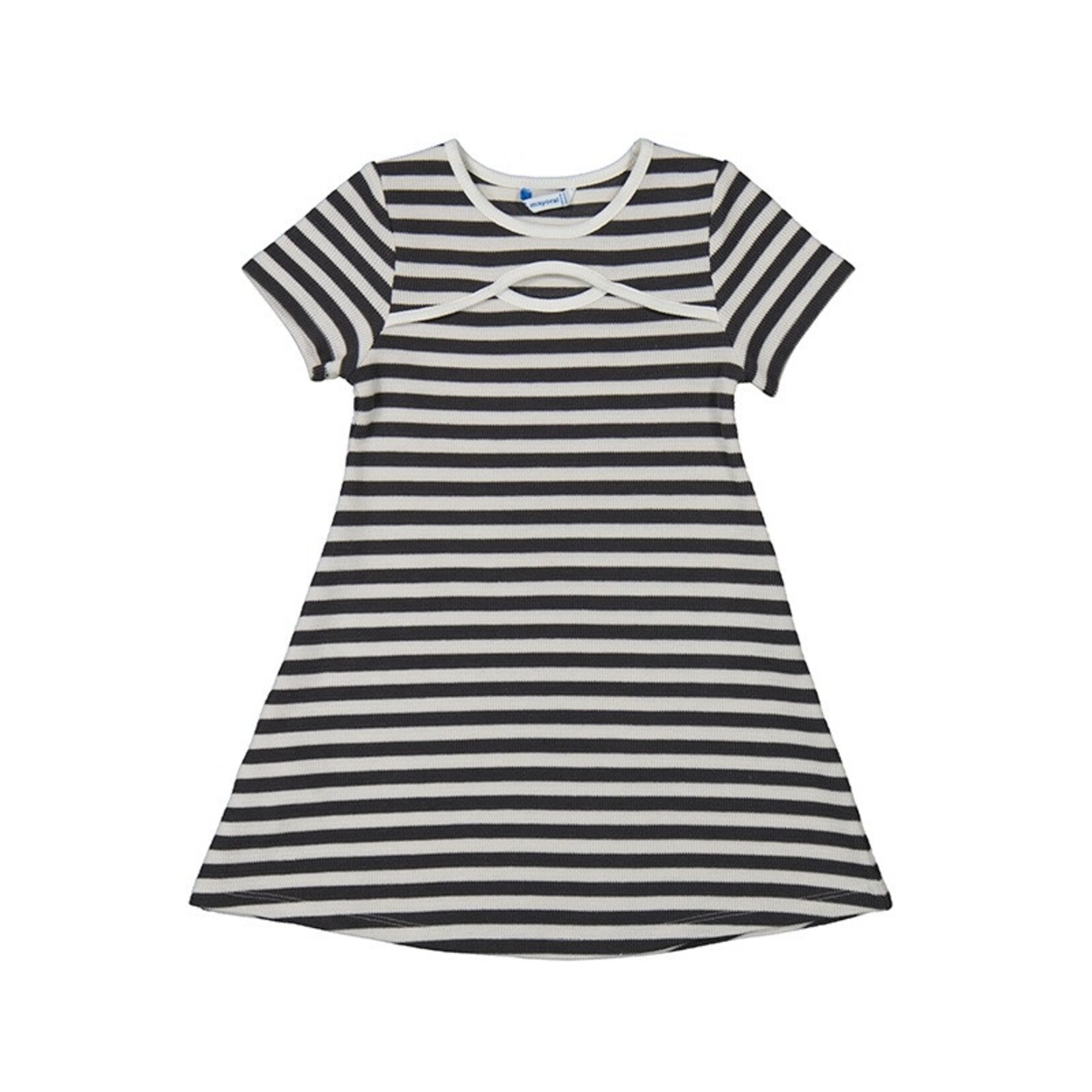 Mayoral Black Striped Dress