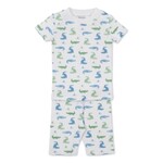 Kissy Kissy Cruising Crocodiles Short PJ Set