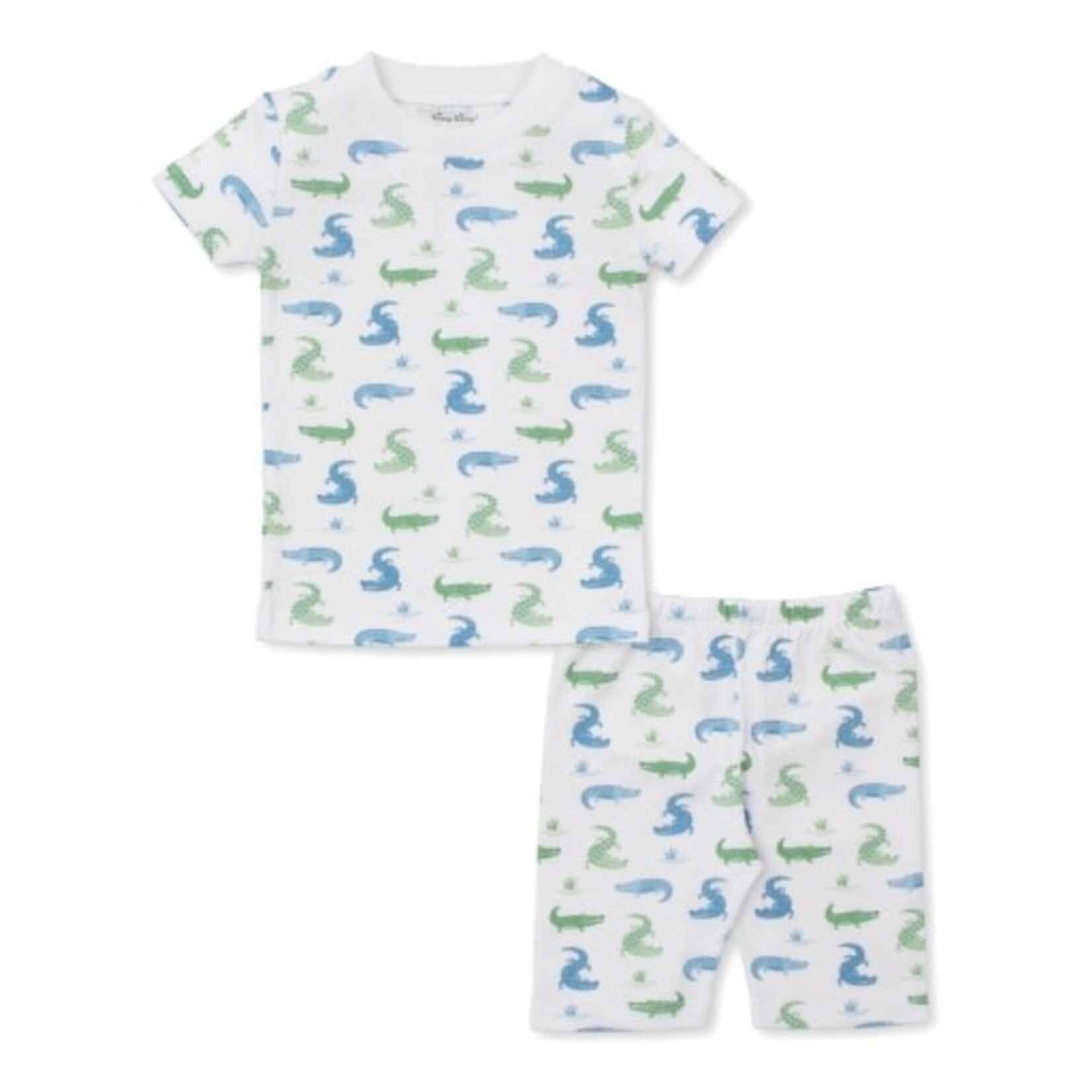 Kissy Kissy Cruising Crocodiles Short PJ Set