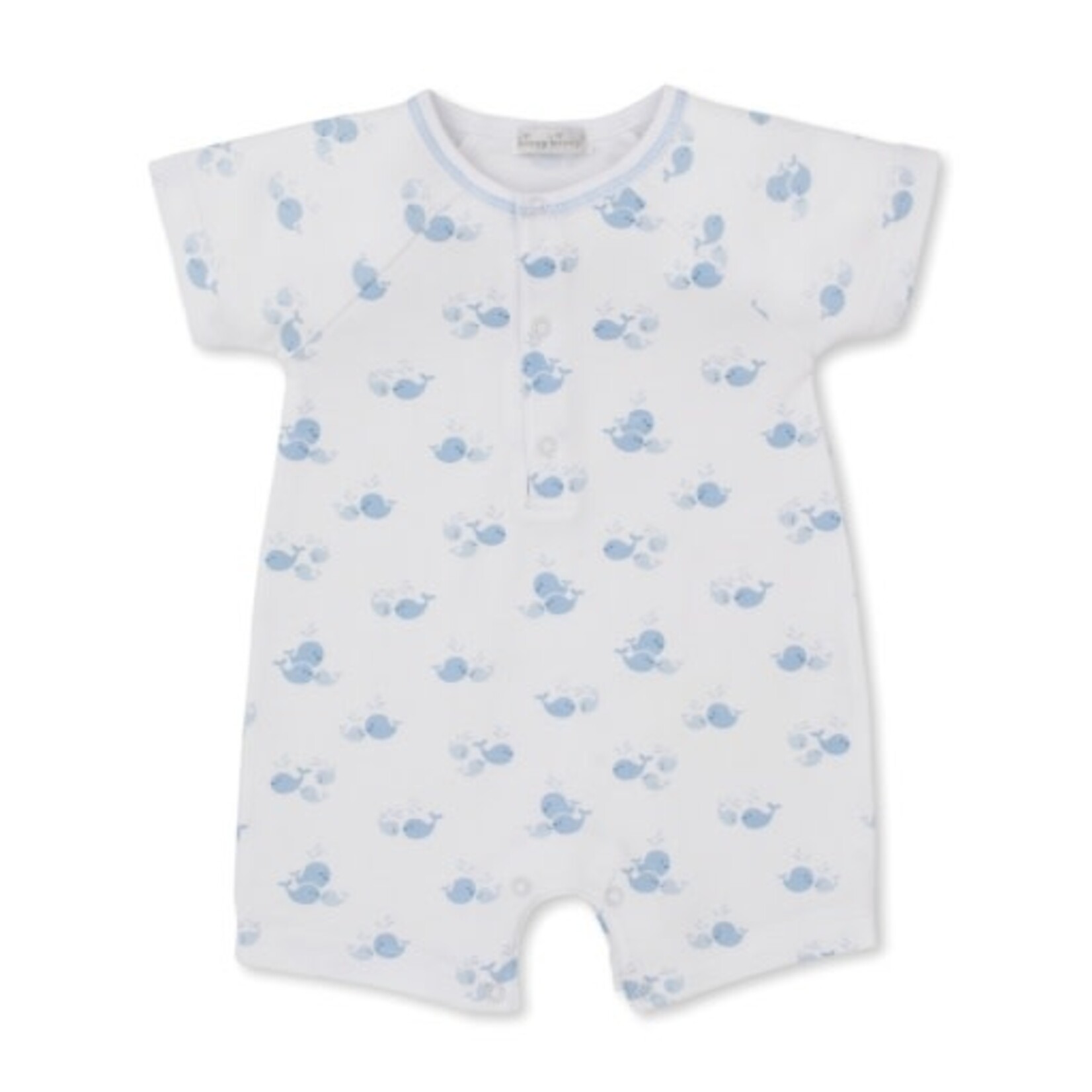 Kissy Kissy Whale Wonder Short Playsuit