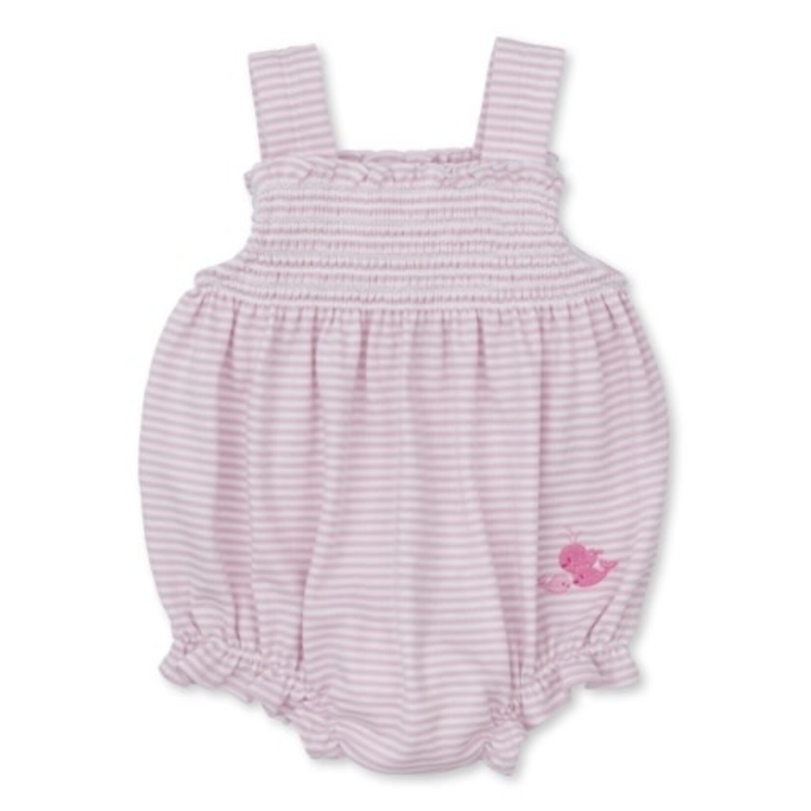 Kissy Kissy Pink Striped Whale Bubble