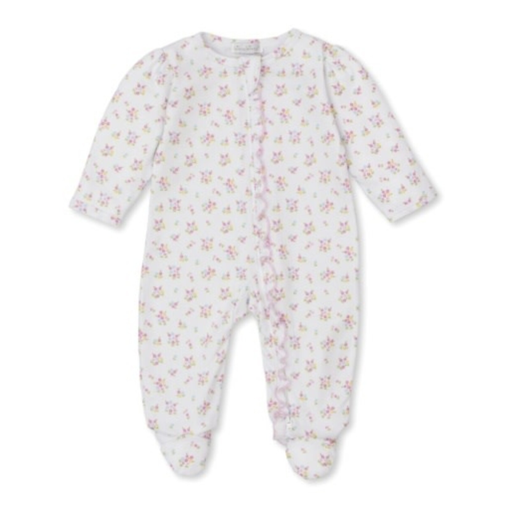 Kissy Kissy Rainbows Abloom Footie W/ Zip