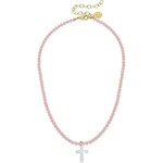 Susan Shaw Alys Cross Necklace