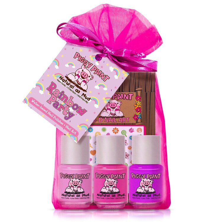 Piggy Paint Rainbow Party Nail Kit