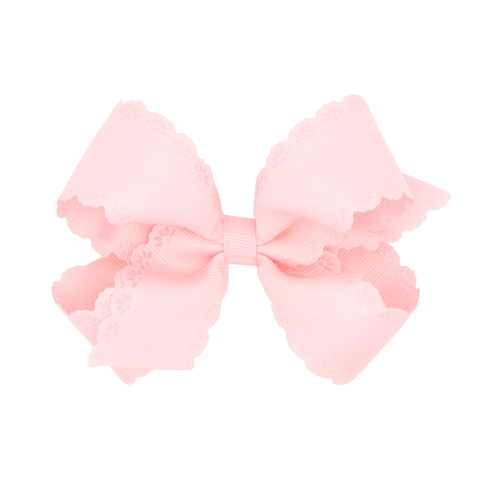 Wee Ones Eyelet Embossed Bow