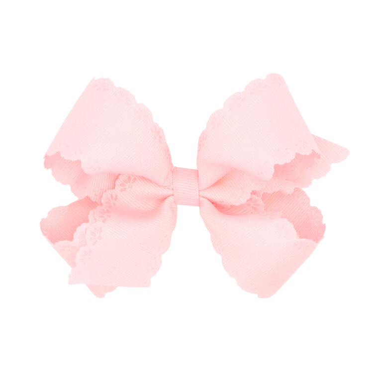 Wee Ones Eyelet Embossed Bow