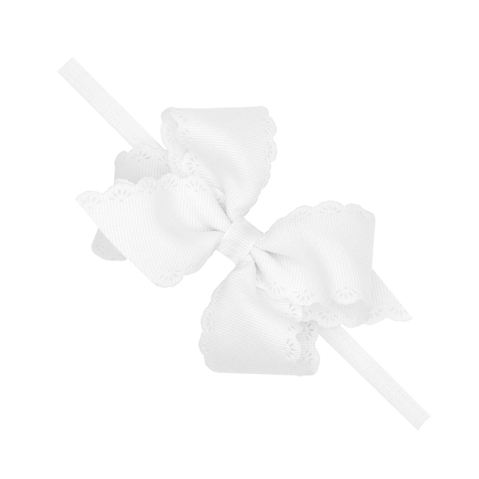 Wee Ones Eyelet Bow On Band