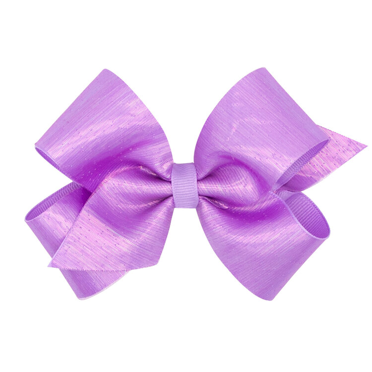 Wee Ones Sheer Iridescent Overlay Bow