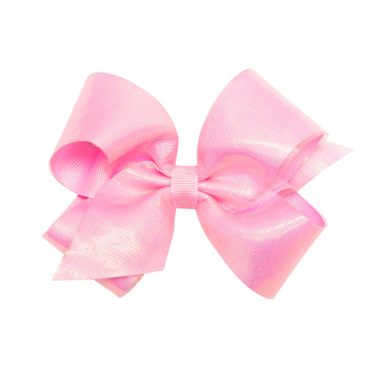 Wee Ones Sheer Iridescent Overlay Bow