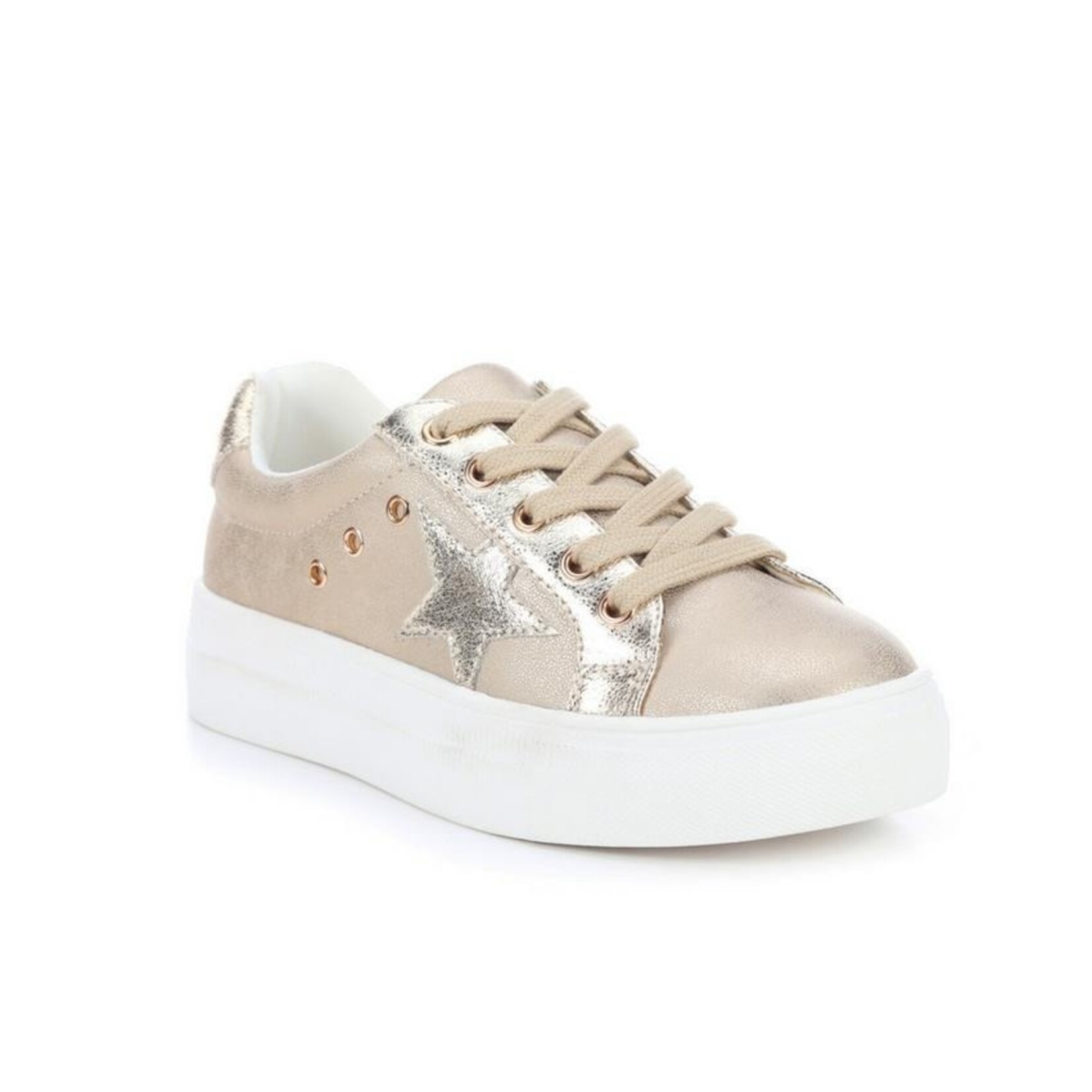 Mia Shoes Soft Gold Sparklee
