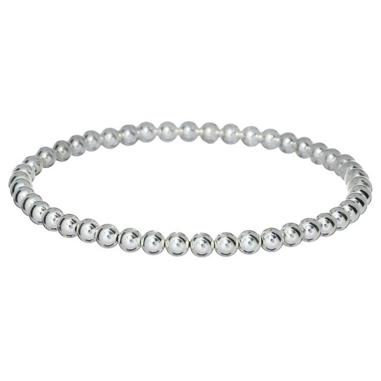Ball Beaded Bracelet 6.5"
