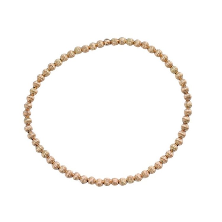Bara Boheme Gold Sophie Bracelet 6.5"