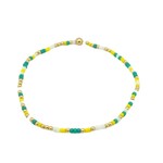 Bara Boheme Colorful Beaded Bracelet 6.5"