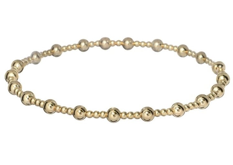 Bara Boheme Gold Angelina Bracelet 7"