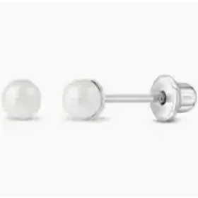 In Season Jewlery 3mm Freshwater Pearl Earrings