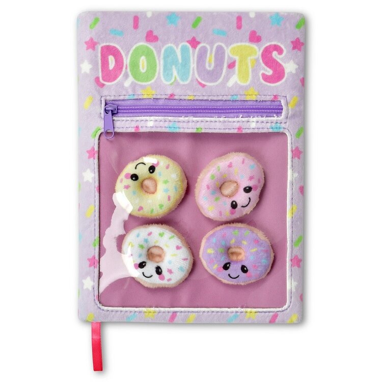 Iscream Donut Plush Journal