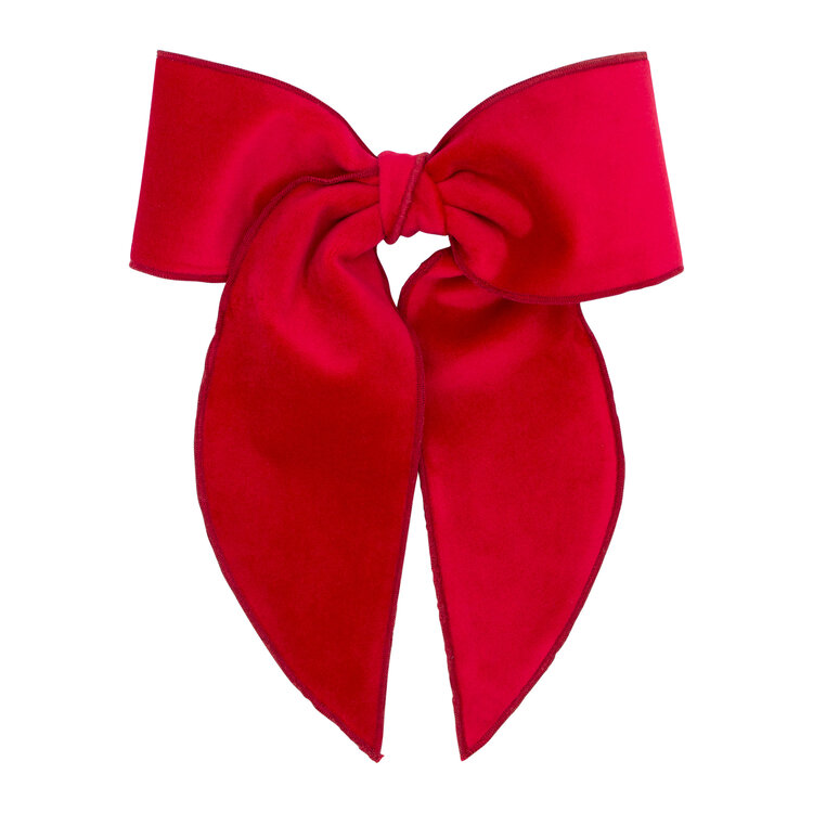Wee Ones Velvet Fabric Bow