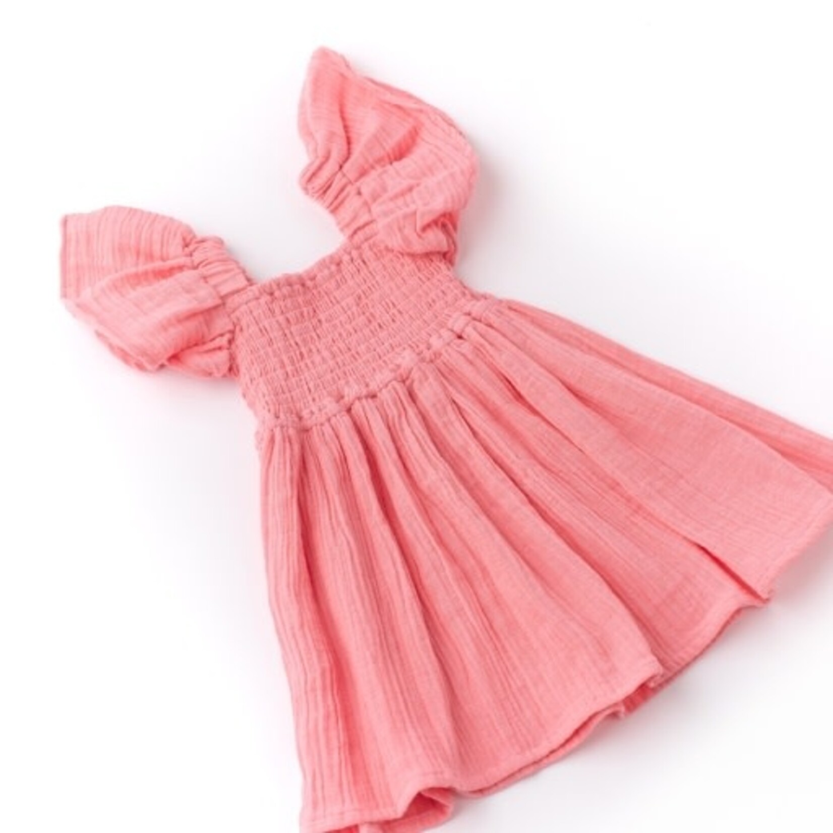 Shade Critters Coral Gauze Dress