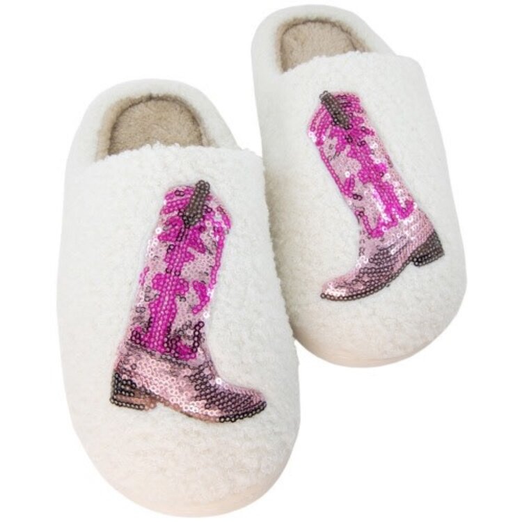 Katydid Sequin Slippers