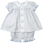 Ishtex Plaid Bloomer Set
