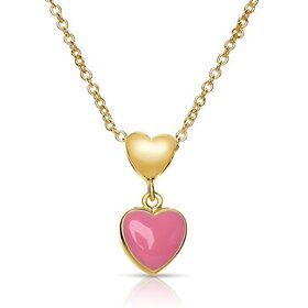 Lily Nily Double Heart Necklace