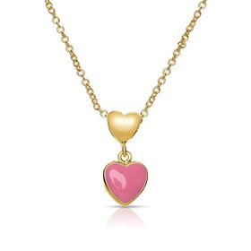Lily Nily Double Heart Necklace