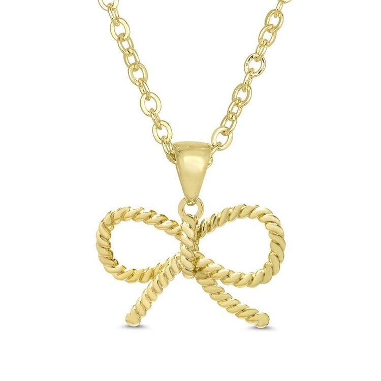 Lily Nily Bow Twist Necklace