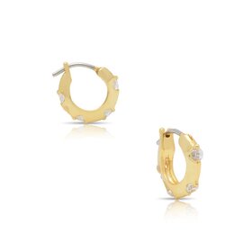 Lily Nily Hoop Earrings with CZ