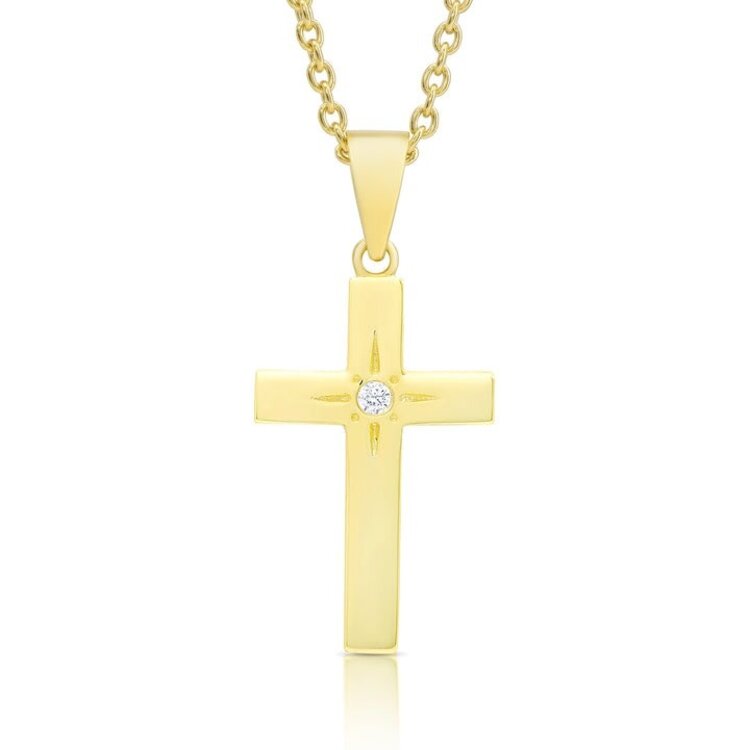 Lily Nily Gold Cross Necklace